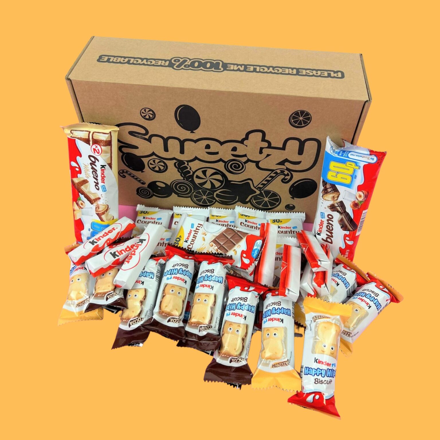 Kinder Chocolate Box | Sweet Gift Box Bundles | Sweetzy