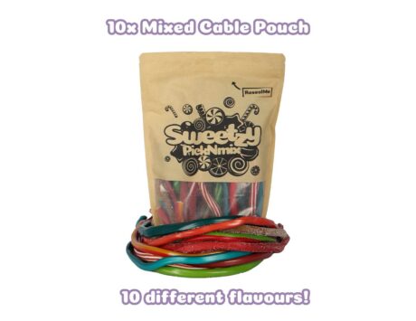 10 x Mixed Cable Pouch