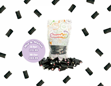 Liquorice Cream Rock - 250g