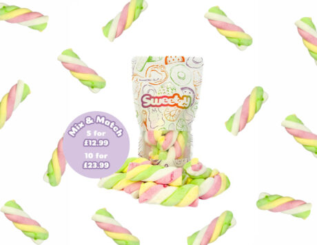 Marshmallow Twists - 250g