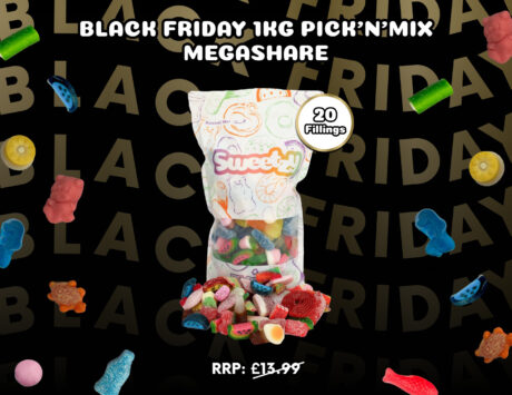 BLACK FRIDAY - Custom MegaShare Pick 'n' Mix - 1kg - 20 Fillings