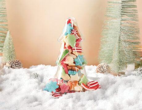 Christmas Tree Plastic Jar