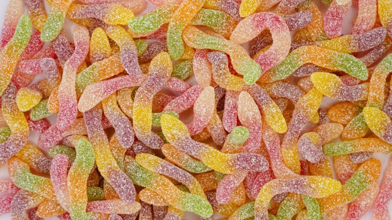 Fizzy Snakes Close Up