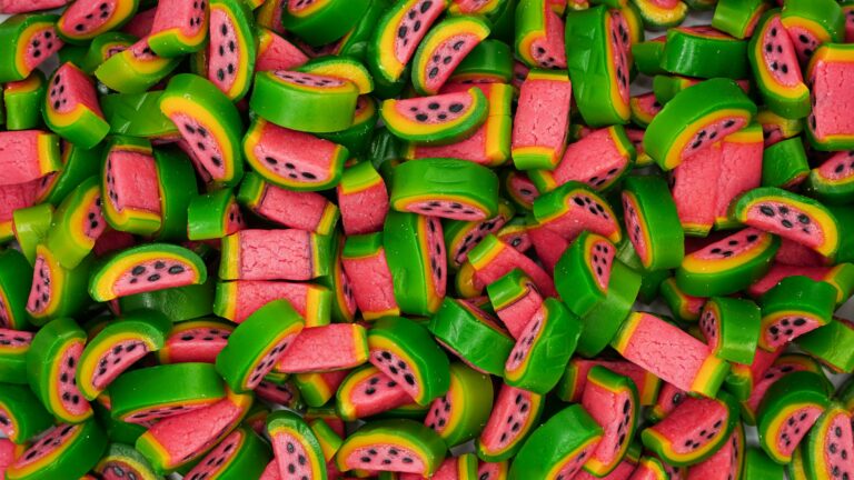 Watermelon Slices Close Up