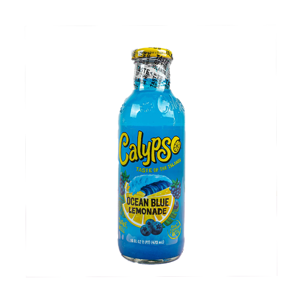 Calypso Ocean Blue Lemonade 473ml Sweetzy
