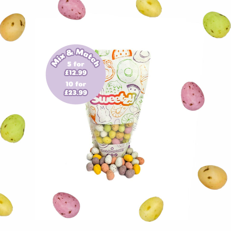 250g Pouches - Chocolate Mini Eggs#