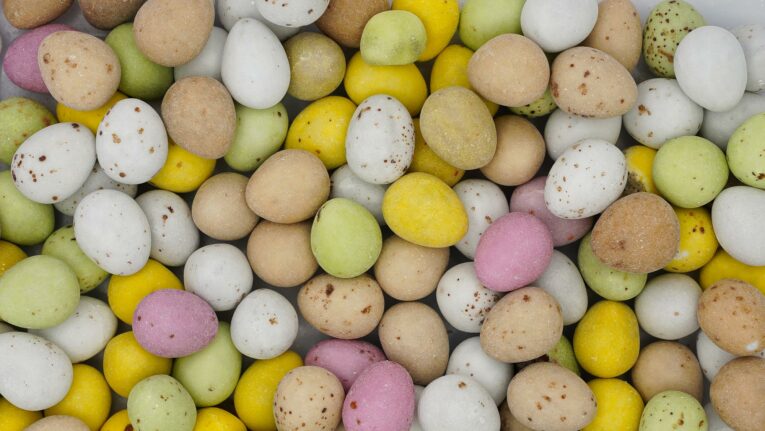 Mini Eggs Close Up