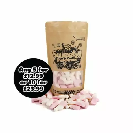 Strawberry Milk Bottles Pick-n-mix pouch