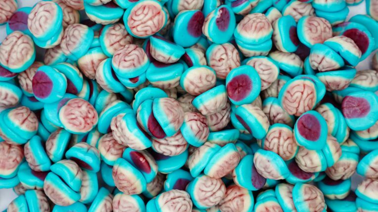 Jelly Filled Brains Close Up
