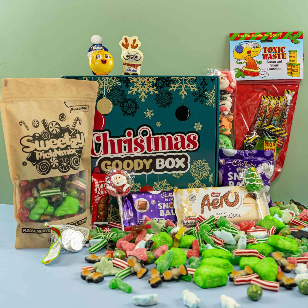christmas sweet pouch and box