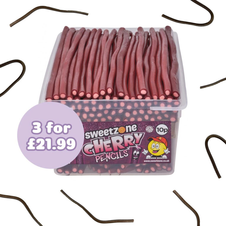 Cherry Pencils Tub