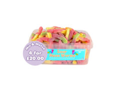 Sour Neon Worms Tub