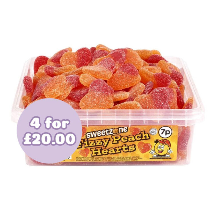 Fizzy-Peach-Hearts-Tub 1