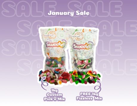 Custom 1kg + Free Fizzless 1kg - January Sale