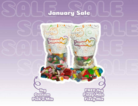 Custom 1kg + Free Fizzy / Non Fizzy 1kg - January Sale