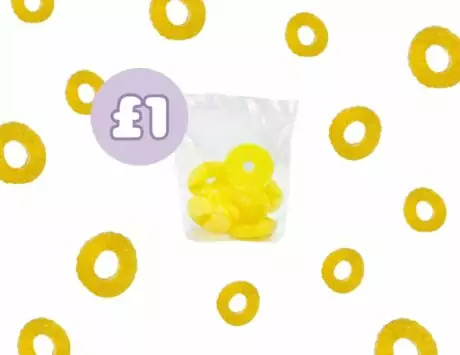 Pineapple Rings - 100g