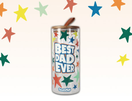 Father's Day Glass Jar