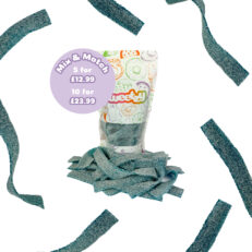 Blue Raspberry Fizzy Belts - 250g