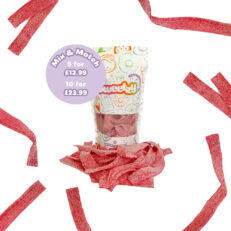 Strawberry Fizzy Belts - 250g