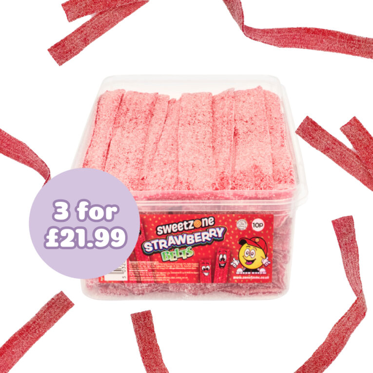 Fizzy Strawberry Belts