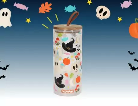 Halloween Glass Jar