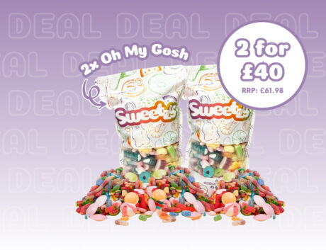 2 for £40 - 2.75g Oh My Gosh Pick 'n' Mix - 55 Fillings