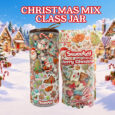 CHR26 - Glass Jar + 1kg xmas mix