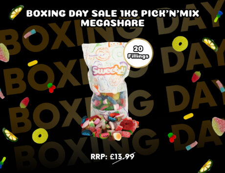 BOXING DAY SALE - Custom MegaShare Pick 'n' Mix - 1kg - 20 Fillings
