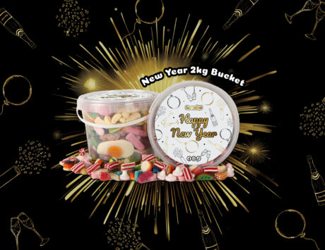 New Year 2kg Custom Pick ‘n’ Mix Bucket