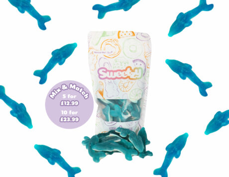 Blue Raspberry Giant Dolphins - 250g