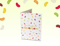 Jellybean Valentine's Day Card