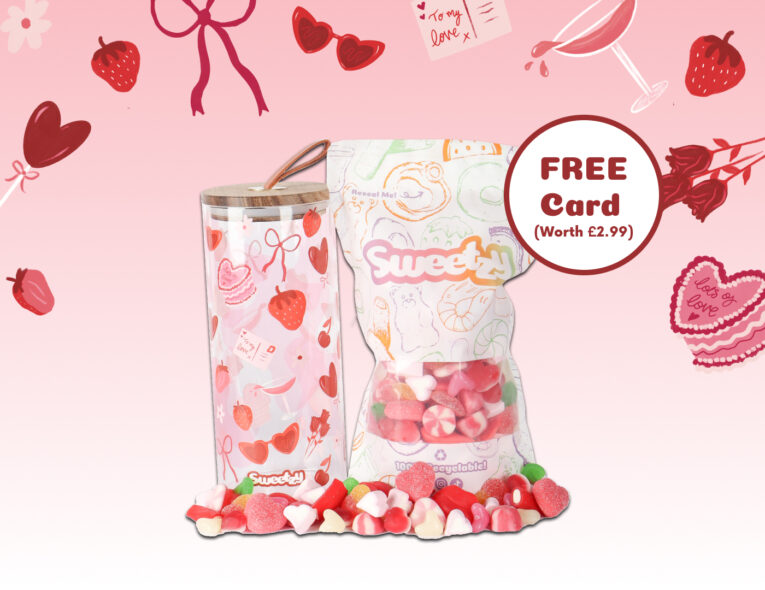 Valentine's Jar + 1kg Valentines Mix