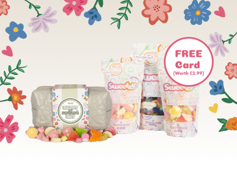 MOT26 - Mothers Day green bag with sweets 2