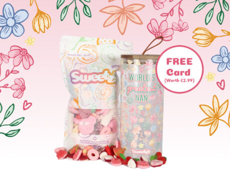 Mother's Day Nan Glass Jar + 1kg Custom Pick 'n' Mix