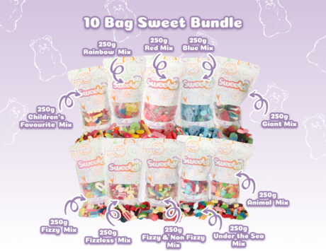 10 Bag Sweet Mix Bundle (10 x 250g)