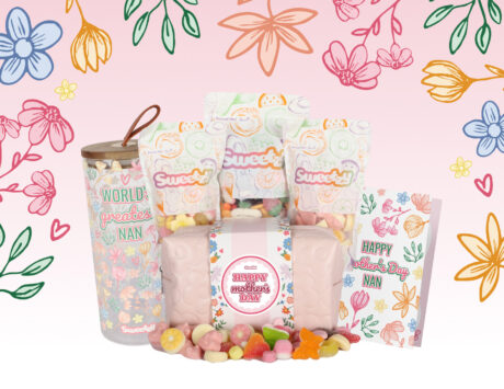 Mother's Day Makeup Bag + Nan Glass Jar Bundle