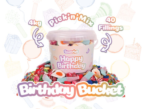 Custom Happy Birthday 4kg Bucket
