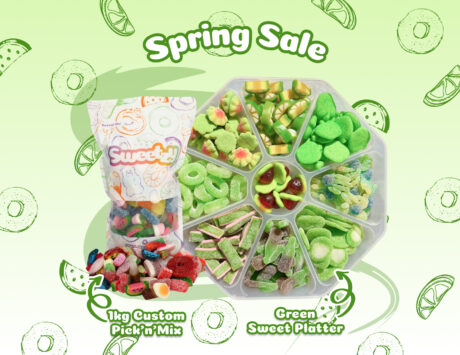 Custom 1kg + Green Platter - Spring Sale