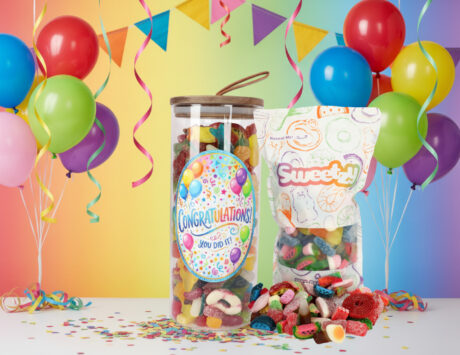 Custom Congratulations Glass Jar