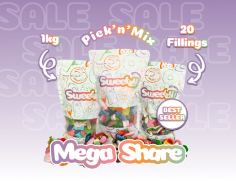 DEAL OF THE DAY: Custom MegaShare Pick 'n' Mix - 1kg - 20 Fillings