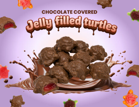 Chocolate Covered Jelly Filled Turtles