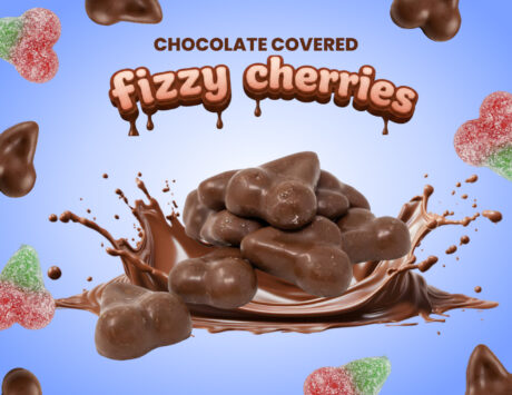 Chocolate Covered Fizzy Twin Cherries