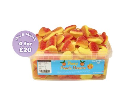 Peach Hearts Tub