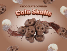 Chocolate Covered Cola Skulls