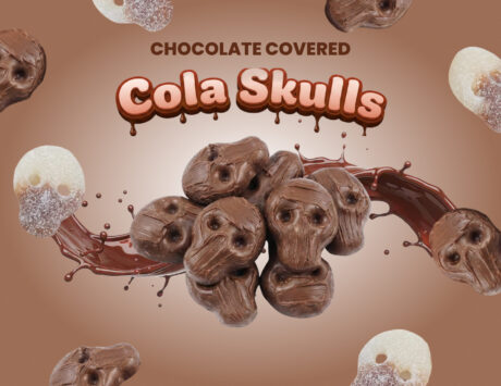 Chocolate Covered Cola Skulls
