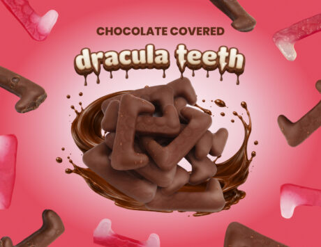 Chocolate Covered Dracula Teeth
