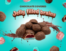 Chocolate Covered Jelly Filled Brains