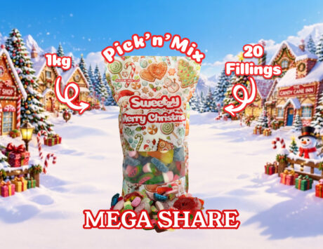 Christmas Custom MegaShare Pick 'n' Mix - 1kg - 20 Fillings